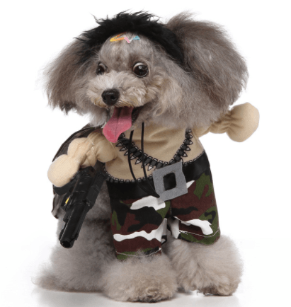 Funny Cartoon Dog Dress-Up Costume